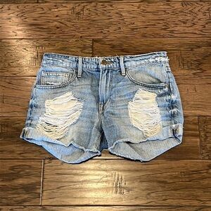 Frame Denim Le Grand Garçon Short Size 24